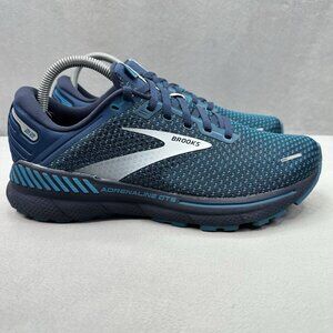 Mens 7.5 / Womens 9 (D) Brooks Adrenaline GTS 22 Shoes Titan Teal Gray Running